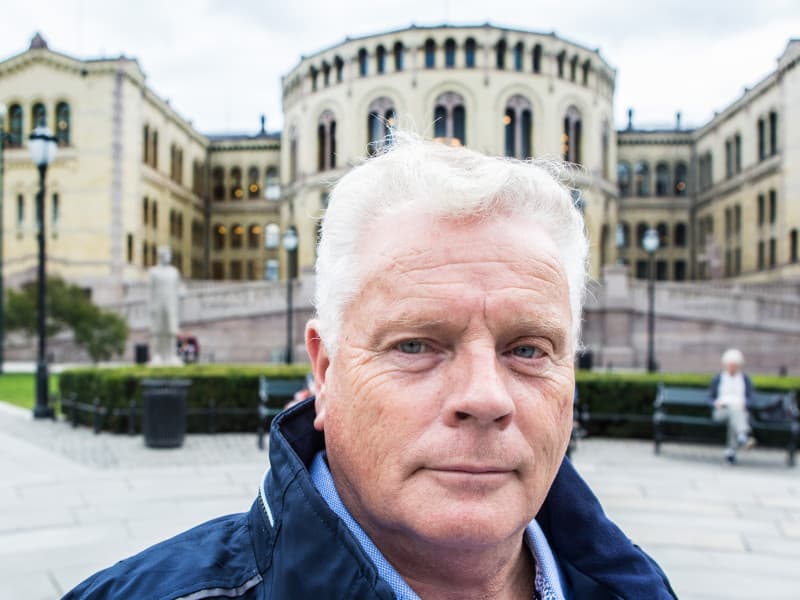 Forbundsleder Jan Davidsen er stolt over at pensjonistene endelig får mer etter å ha tapt kjøpekraft i flere år. Foto: Johnny Syversen