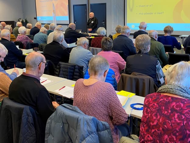Årsmøtet har samlet delegater fra hele Hedmark. (Foto: Finn-Åge Løvlien)