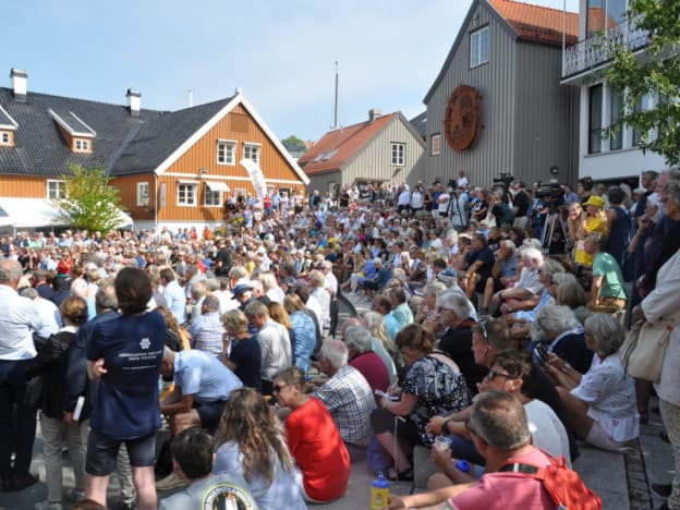 Mange engasjerte seg i Arendalsuka i fjor. Pensjonistforbundet vil være på plass i år også.
