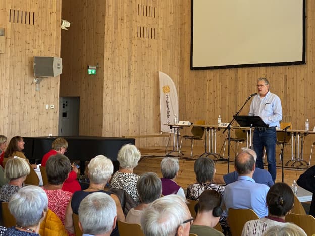 Harald Olimb Nordman - under Pensjonistseminaret 2021