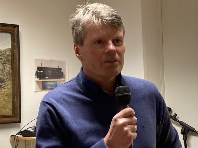 Vidar Udjus, politisk redaktør i Fædrelandsvennen utdypet «Politikkens utfordringer» 